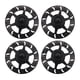thumbnail image 2 of 4x Metal Brake Discs, Aluminum Alloy Brake Disk, /6 Desert Trucks , Negro Yotijar Disco del freno, 2 of 5