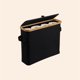 thumbnail image 4 of Cesta de tela para baño con parte superior abierta para pañuelos, ideal para rollos de papel higiénico y accesorios de baño, organizador compacto para baños pequeños y tocadores.,Vsgery, 4 of 7