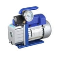 thumbnail image 2 of 1 Stage 3.5CFM/4CFM Rotary Vane Vacuum Pump HVAC R410a R134+ Electromagnetic Valve+ Precision Gauge ,Easy to Install, 2 of 4