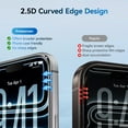 thumbnail image 6 of Protescreen Screen Protector for iPhone 17 Air 6.6 inch, 9H Tempered Glass, Anti Glare & Anti Reflection, Anti Blue Light, HD Clear, Bubble-Free Install, 6 of 10