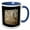 Blue/White, variant on 3drose, Major Greek God with Priestess on Oracular Shrine Cut Out, 11oz Magic Transforming Mug