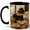 Black, variant on Paris Café Artist 11oz Ceramic Mug, Sketchbook Coffee Art