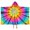 Rainbow Tie Dye-3, variant on Rainbow Tie Dye Wave Pattern Hooded Bath Towel,50"x30" for Ages 3 To 12 Kids, Quick Dry Lightweight Soft Microfiber Hood Beach Towel Cover Up for Kids