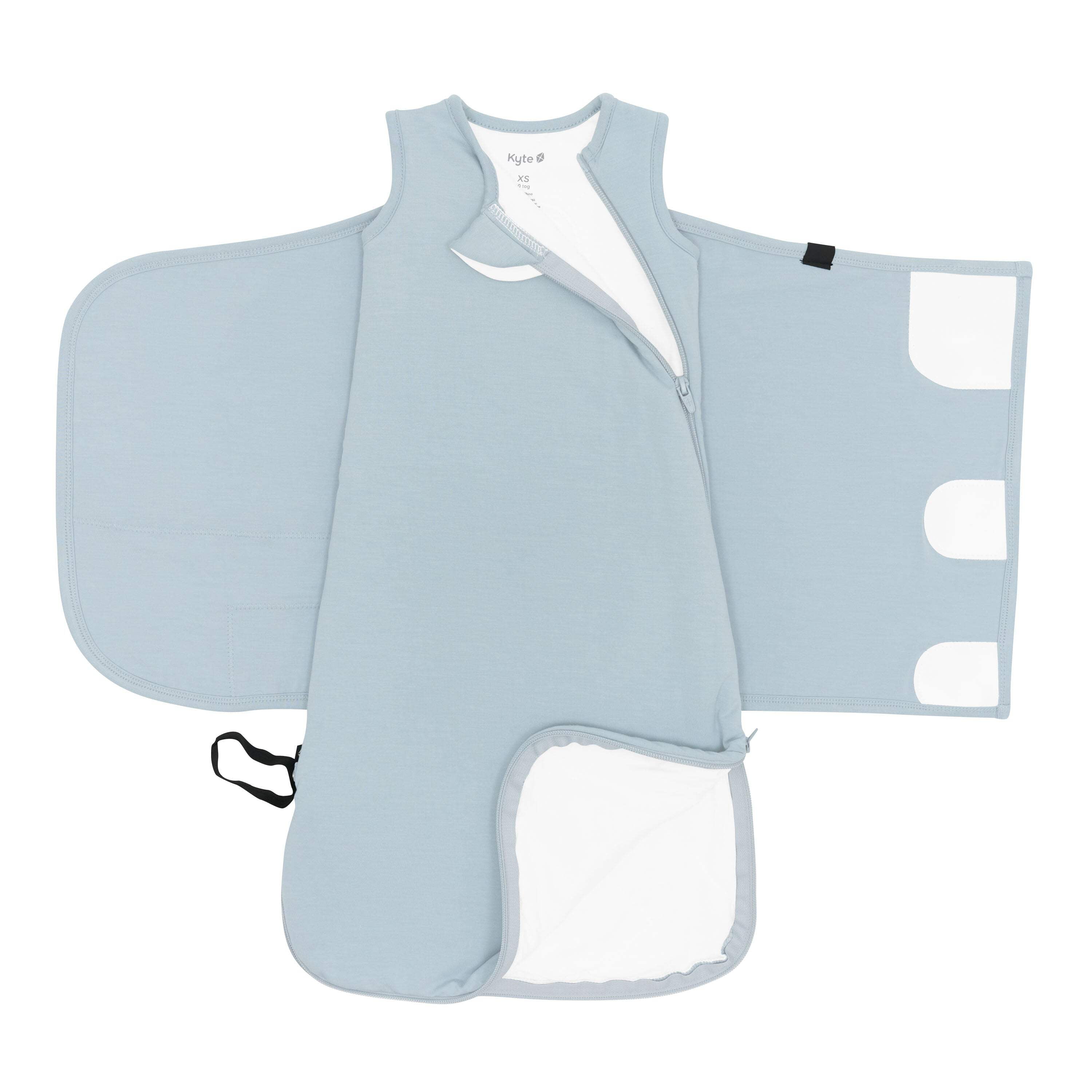 Kyte Baby Sleep Bag Swaddler in Fog