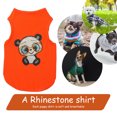 thumbnail image 2 of Cuadros Decorativos 5D diamante pintura DIY ropa para mascotas lindo Panda taladro perro verano trajes naranja JShteea Nuevos Originales, 2 of 9