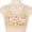 Beige, variante sur Lingerie de Soutien à Fermeture Frontale pour Tenue Décontractée à la Maison avec Bretelles Ajustables et Confort Sans Couture