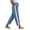 Z46 Navy, variant on Mifsaly Linen Blend Pants for Women Side Lace Stripe High Waisted Summer Pant Lightweight Breathable Loose Casual Everyday Wear Outfits with Pockets Navy,S