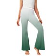 thumbnail image 6 of Piuwrlz Flared Pants Kids Girls Boys Fleece Sweatpants Pant Green Size 7 Years, 6 of 6