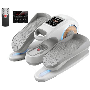 YOSUDA Under Desk Elliptical Machine for Seniors,Quiet & Portable Electric Seated Pedal Exerciser Adjustable Speeds with Remote Control