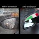 thumbnail image 4 of TABLETREANDS 1Par Escudo Lluvia Para Espejo Retrovisor Auto Fácil Instalación, 4 of 8