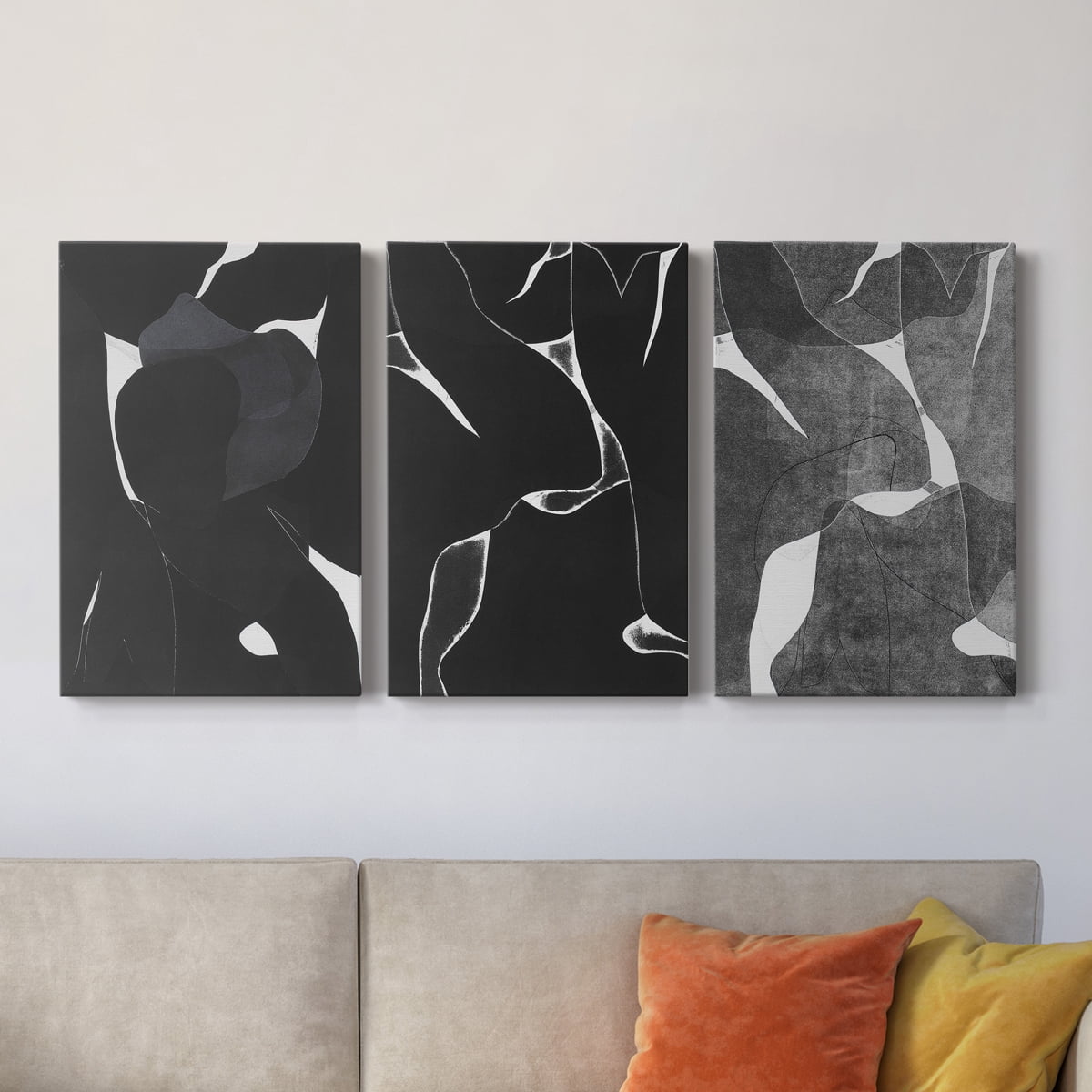 Night Bloom I Premium Gallery Wrapped Canvas - Ready to Hang - 32 x 48 Each