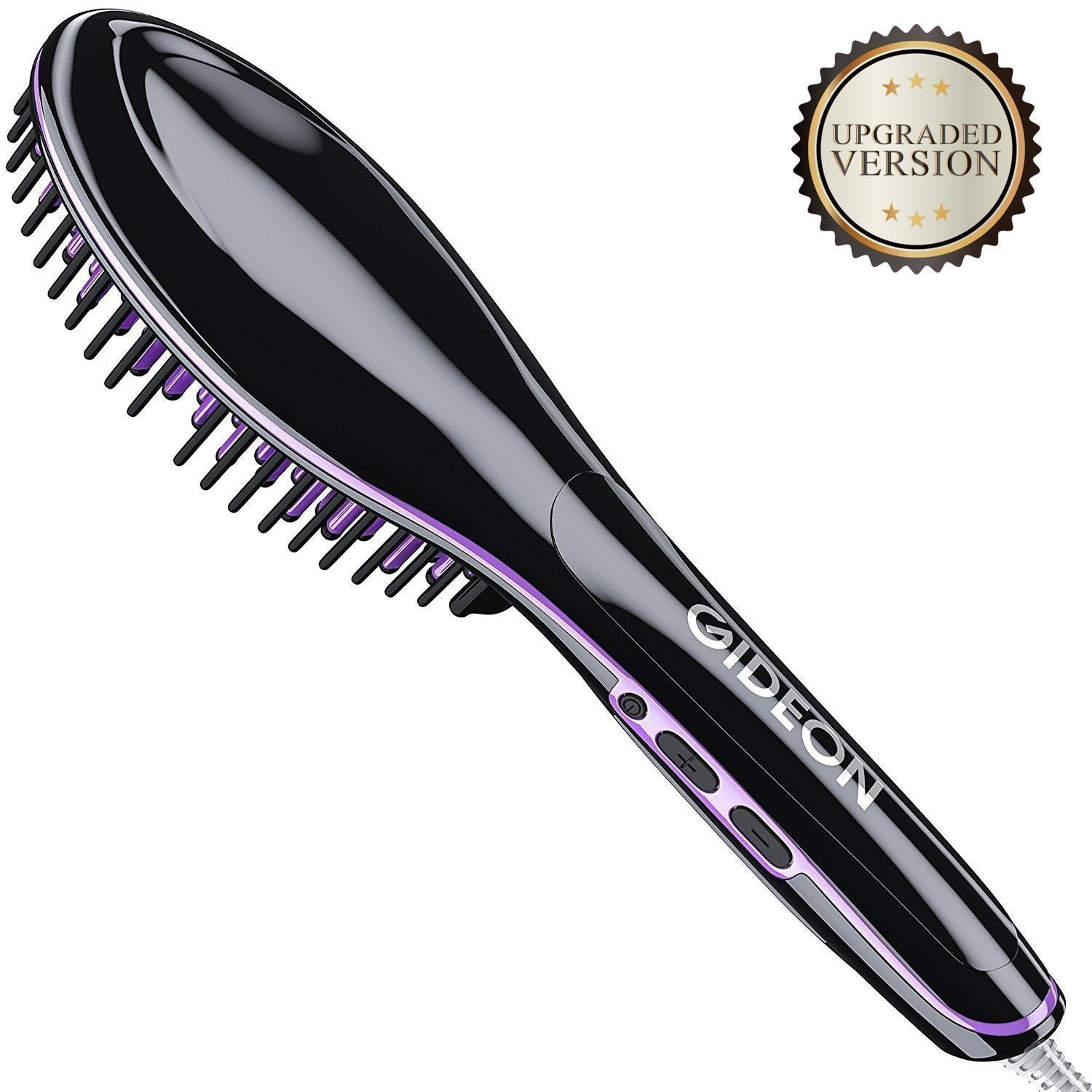 Gideon Professional Heated Hair Brush Straightener Innovative Hair