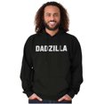 thumbnail image 5 of Funny Fathers Day Gift Dadzilla Men Big & Tall Graphic Hoodie Brisco Brands 4X, 5 of 6