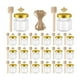 thumbnail image 1 of Frasco De Vidrio Mini Miel Hexagonal 45 Ml Con Tapa (20 pcs) transparente, 1 of 4
