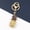 Yellow, variant on Pineapple Keychain with Diamond Accents Stylish Alloy Pendant for Keys Bags and More Durable Metal Construction Perfect