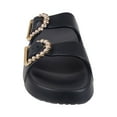 thumbnail image 2 of FOAMWALK Womens' Sandals - Comfortable Double Buckle Beach Slides, Everyday Women's Slide Sandals, 2 of 9
