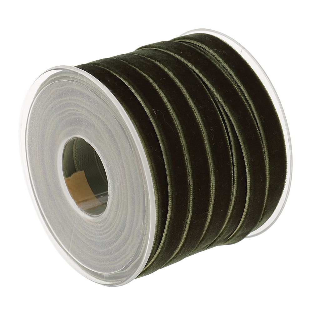 2X 20Yds Multipurpose Velvet Ribbon Decorative Accessories EmbellIshments