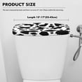 thumbnail image 5 of Renewold Cow Print Toilet Tank Lid Cover and Stains and Dust Resistant Toilet Tank Cover Universal Fit for Most Toilets Tanks Bathroom Decor, 5 of 6