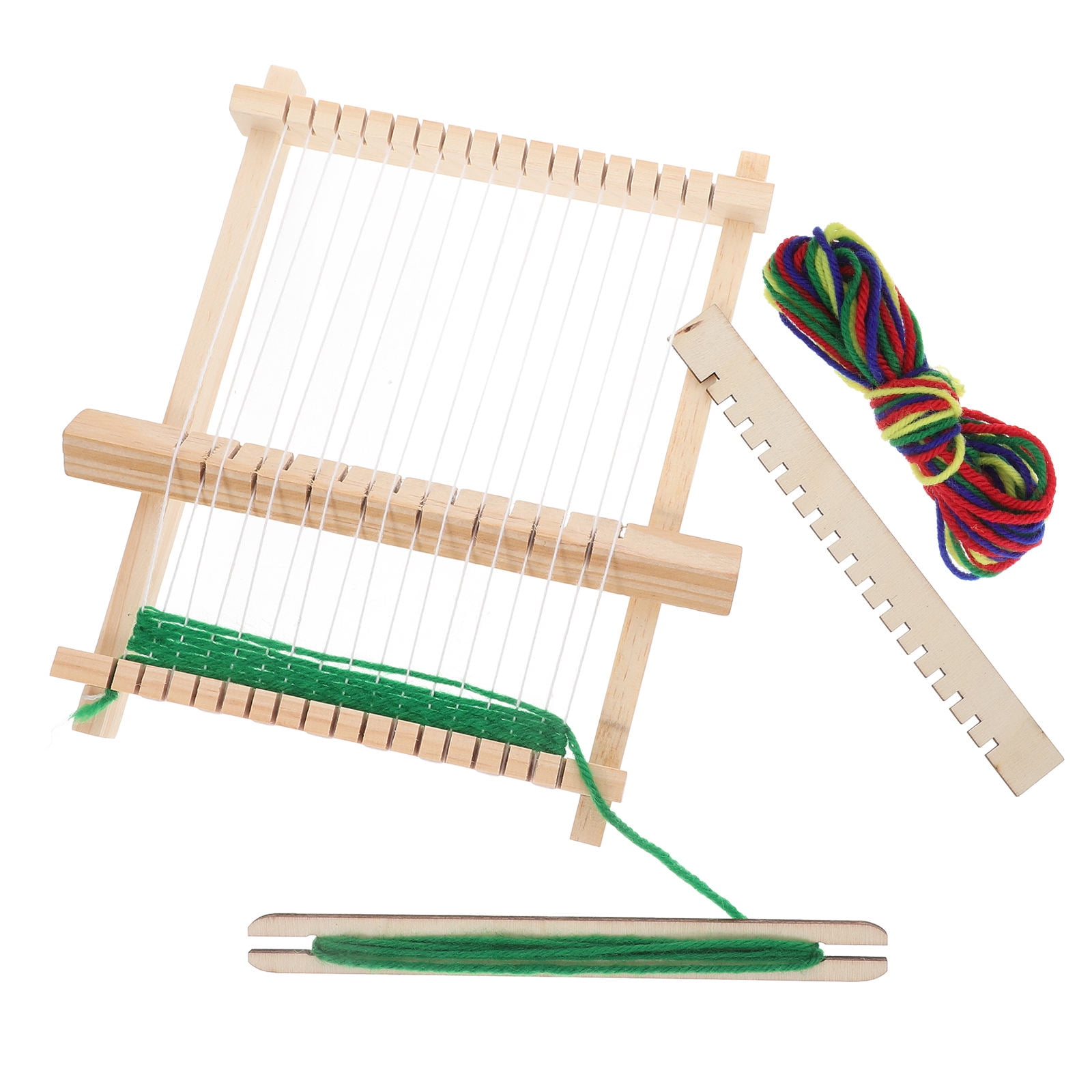 FUEENIRVA Fabric Weaving Machine User Friendly Operation For Crafting Enthusiasts 4Set 8.3x6.5x0.6In