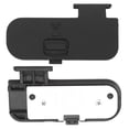 thumbnail image 3 of Tapa de la Puerta de la Batería de la Cámara, Negro Portable Negro Perfecto Fácil A Instalar Cubierta de la Puerta de la Puerta de La Batería Liberación Rápida Para, 3 of 7