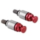 thumbnail image 1 of Destornillador 1 par de válvulas de purga de aire de horquilla M5x0.8mm para Motocross Dirt Bike (Rojo) Sywqhk Accesorios para autos y motos, 1 of 6