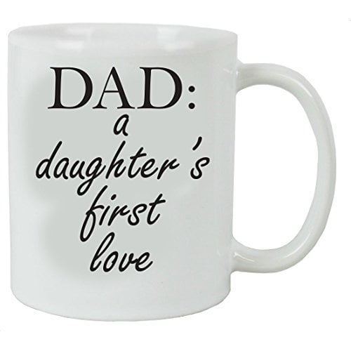 To My Daughter Love Dad Coffee Mug From Father Daughter Gift coffee Mug 11oz 