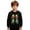 Black*, variant on Boys Sweatshirt Long Sleeve Halloween Dancing Skeleton Cartoon Graphic Print Crew Neck Pullover Tops Black