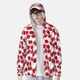 thumbnail image 2 of Balery Tulips Flowers Sudadera ligera de manga larga con capucha y protección solar UPF 50+ para hombre y mujer, ideal para pesca y running-XX-Large, 2 of 7