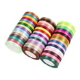 thumbnail image 4 of 25 yardas/lote 6mm 10mm 15mm 20mm 25mm 40mm 50mm cintas de satén de seda Navidad cumpleaños boda regalo envoltura blanco cintas DIY, 4 of 4