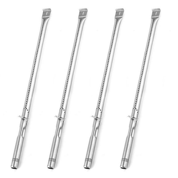 For Performance Gas Grill Grill Parts BBQ Burner Tube Kit Outdoor Cooking Tool Silver Color 202 Stainless Steel