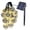 Warm, variant on Moroccan String Light, 3.5m 12LED Solar Moroccan Ball Outdoor String Lights Solar Metal Ball Lights Waterproof for Garden