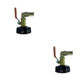 thumbnail image 4 of Scienceny Adaptador de grifo de agua de barriles, conector de válvula de jardinería de repuesto profesional reutilizable portátil, accesorio doblado de Doblado 20mm 2piezas Scienceny CBP495631, 4 of 6