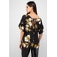 thumbnail image 5 of Blusa estampada manga olan AMAD Casual para mujer Talla M, 5 of 5