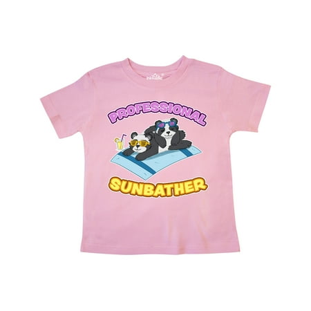 

Inktastic Cute Baby Pandas Professional Sunbather Gift Toddler Boy or Toddler Girl T-Shirt
