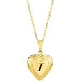 thumbnail image 1 of HSHDLDF Collier Médaillon Lettre Initiale A à Z en Or et Argent pour Femmes, Contient des Photos et des Images, Ouvrable, Pendentif Prénom en Forme de Cœur, Colliers en Acier Inoxydable Personnalisés pour Naissance, 1 of 5