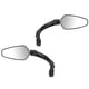 thumbnail image 2 of Espejo de bicicleta, espejos retrovisores de bicicleta ajustables con espejo de bicicleta de seguridad acrílico bicicletas - 1 par Sunnimix Espejo retrovisor de bicicleta, 2 of 8