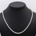 thumbnail image 3 of NYC Sterling 5mm Diamond-Cut Ice Link Chain Sterling Silver 925 Italy All Sizes, 3 of 8