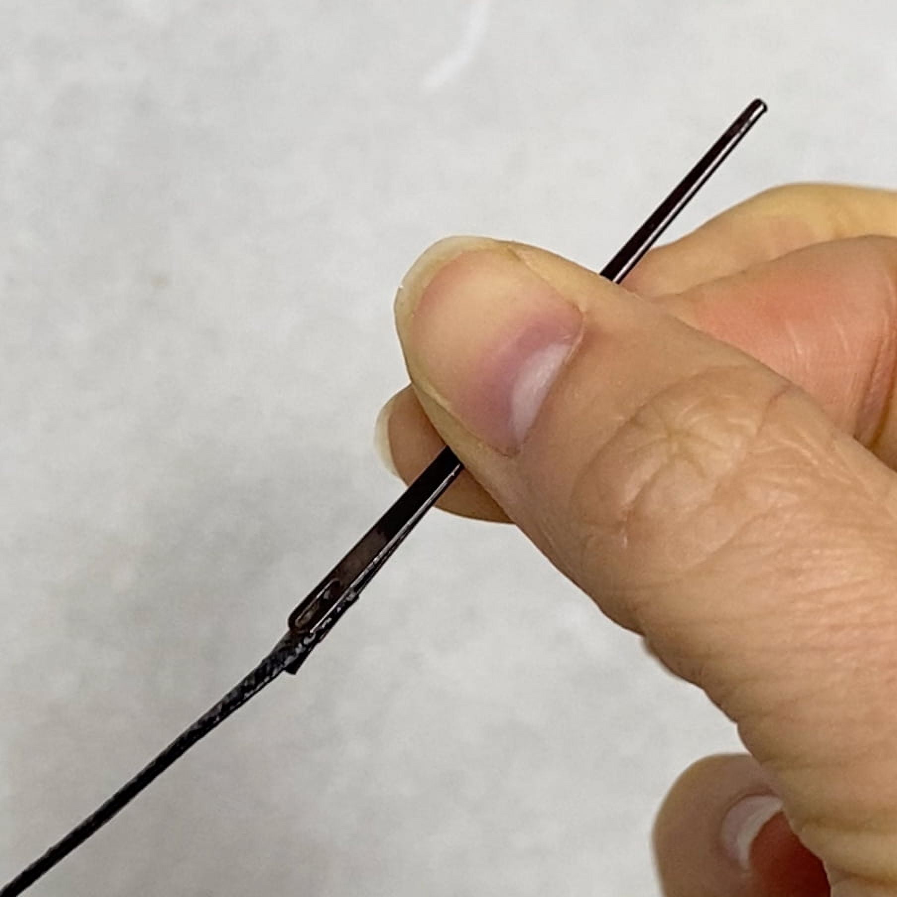 Split Needles for Leather Crafts - Two Prong Lacing Needles - 30 Pack