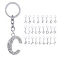 thumbnail image 2 of Porte-clés Design Strass A à Z Pendentif Porte-Clés pour Décoration de Sac à Main, 2 of 8