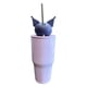 thumbnail image 2 of Termo de acero inoxidable FARTMEX Kuromi 30 onzas con figura, 2 of 3