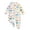 Light Yellow, variant on Baby-Boys and Toddler Long Sleeve Zip-Front One Piece Footed Pajamas(Blue)
