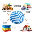 thumbnail image 5 of Stuffed Animal Storage Bean Bag Chair Cover for Kids|Stuffable Zipper Beanbag, 5 of 5