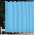 thumbnail image 3 of Ambesonne Blue and Pink Shower Curtain, Tiny Petals, 69"Wx75"L, Pink Deep Sky Blue, 3 of 4