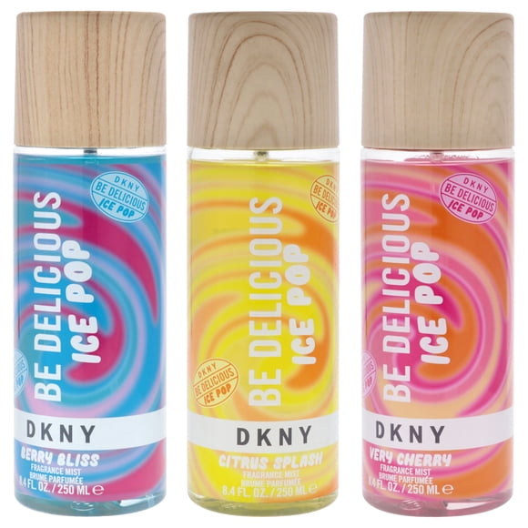 Perfume Donna Karan DKNY Be Delicious Ice Pop Kit de 3 piezas para mujer