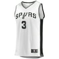 thumbnail image 2 of Men's Fanatics Keldon Johnson White San Antonio Spurs Fast Break Association Jersey, 2 of 3