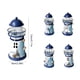 thumbnail image 4 of Portavelas Matsuzay Faro de metal decoración del hogar tipo 4, 4 of 6