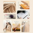thumbnail image 6 of USB Heated Wearable Throw Blanket, Zipper Portable Washable Heated Wrap for Home Travel, 6 of 8