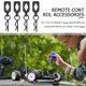 thumbnail image 1 of 4x RC Car Body Clips R Pins con soporte para 1/10 1/12 Redcat Axial (negro) Ndcxsfigh Nuevos Originales, 1 of 9