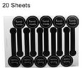 thumbnail image 1 of ENJOYW 200Pcs Hand Made Long Adhesive Cake Packaging Sealing Label Baking Kraft Sticker Sticker, 1 of 7