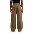 thumbnail image 5 of Men's Baggy Sweatpants Fleece Wide Leg Lounge Sweat Pants Drawstring Waist Jogging Pants with Pockets, 2XL, 5 of 7